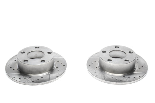 TA Technix Sport Bremsscheiben Satz Hinterachse passend für Audi 100/200/Quattro