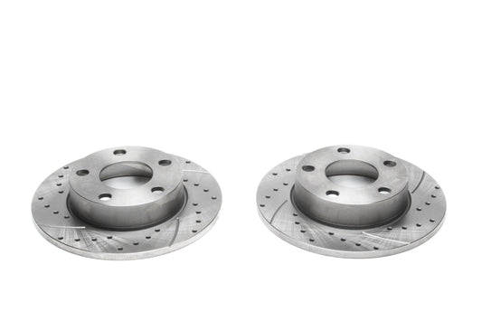 TA Technix Sport Bremsscheiben Satz Hinterachse passend für Audi 100/200/A8