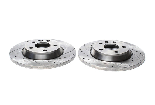 TA Technix Sport Bremsscheiben Satz Hinterachse passend für Ford Galaxy / Seat Alhambra / VW Sharan / T4
