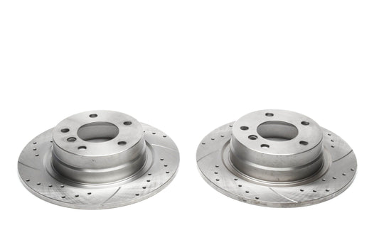 TA Technix Sport Bremsscheiben Satz Hinterachse passend für BMW 1er E81/E87 / 3er E90/E92