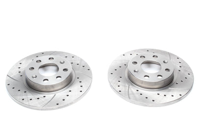 TA Technix Sport Bremsscheiben Satz Vorderachse passend für Fiat Punto 199 / Opel Corsa D