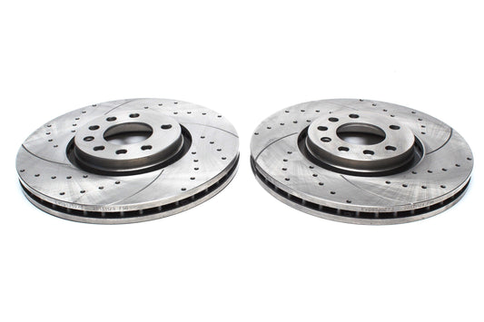 TA Technix Sport Bremsscheiben Satz Vorderachse passend für Opel Signum / Vectra C / Saab 9-3