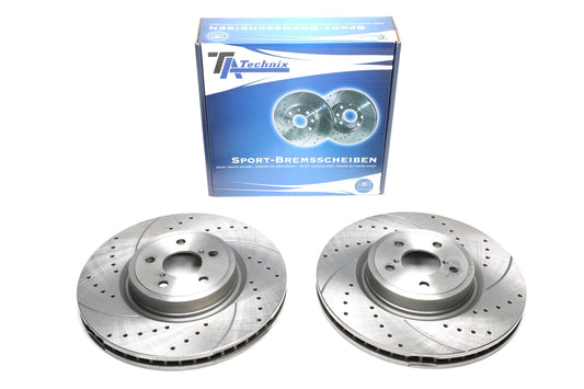 TA Technix Sport Bremsscheiben Satz Vorderachse passend für Subaru Forester / Legacy IV+V / Outback