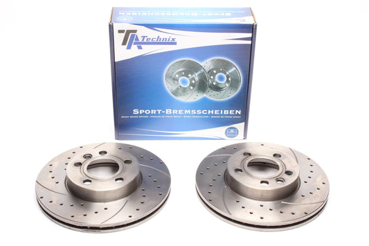 TA Technix Sport Bremsscheiben Satz Vorderachse passend für Ford Galaxy / Seat Alhambra / VW Sharan