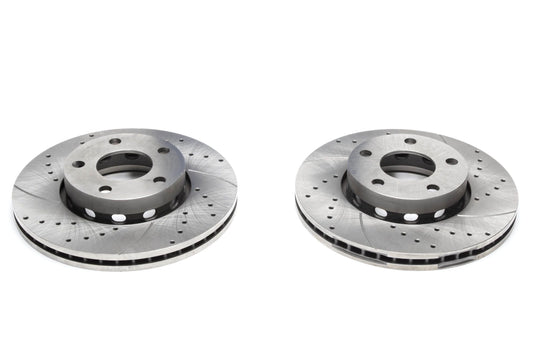 TA Technix Sport Bremsscheiben Satz Vorderachse passend für Audi 80 Avant B4, Coupe Typ 89Q