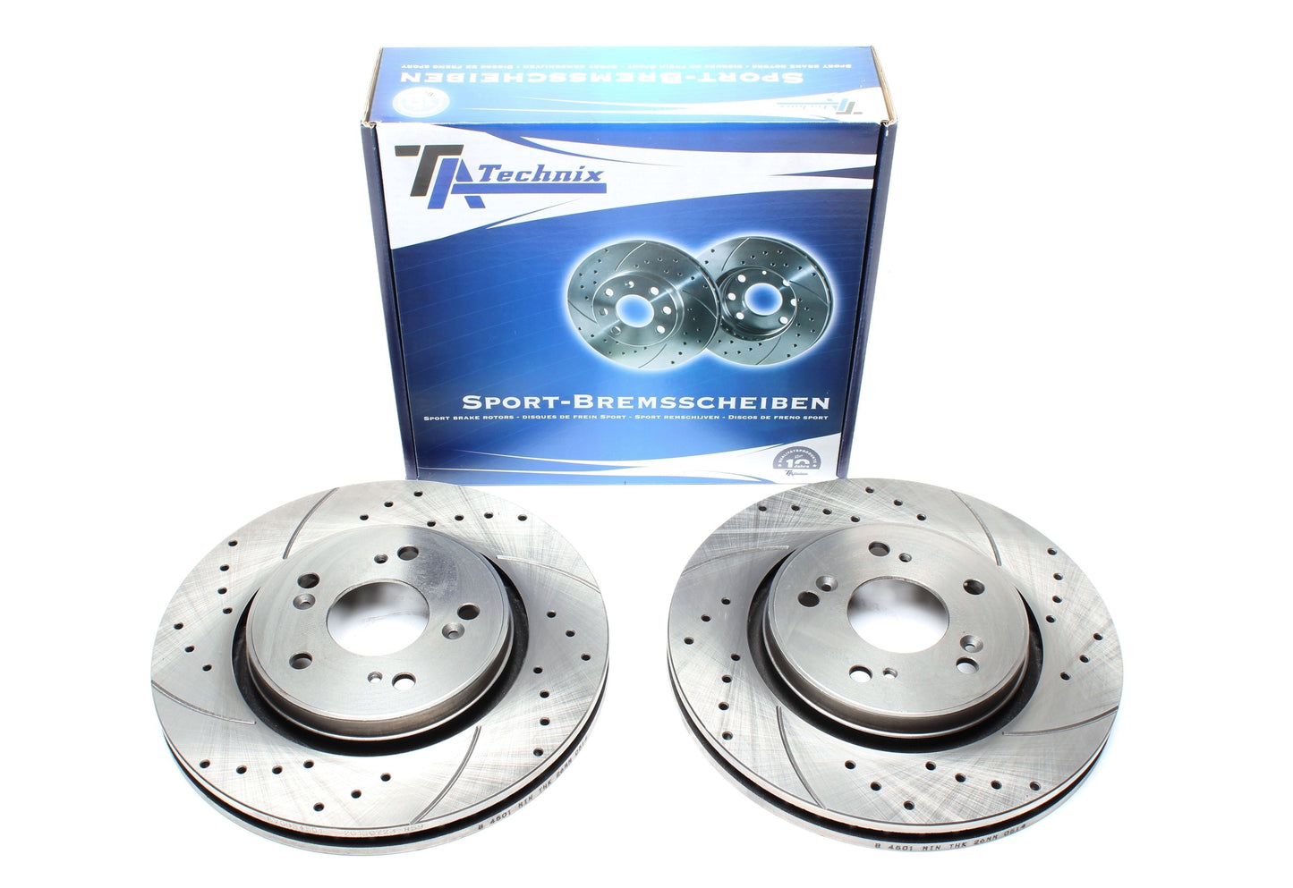 TA Technix Sport Bremsscheiben Satz Vorderachse passend für Honda CR-V III / CR-V IV