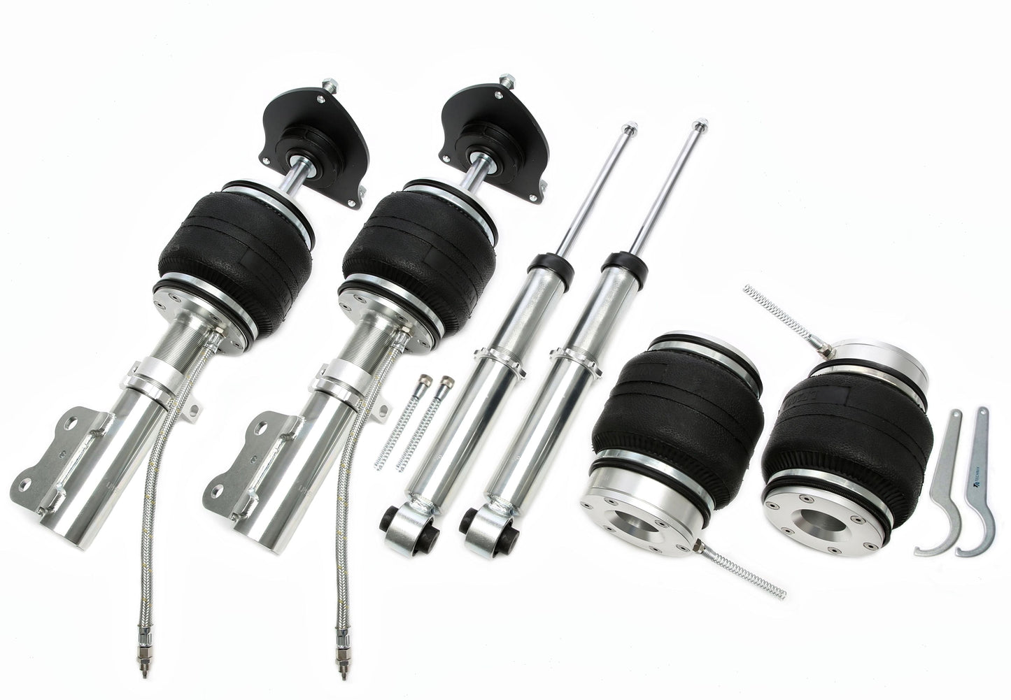 TA Technix Luftdämpfersatz passend für Mercedes Benz A Klasse W176/CLA Coupe Typ C117/X117+GLA Klasse Typ X156