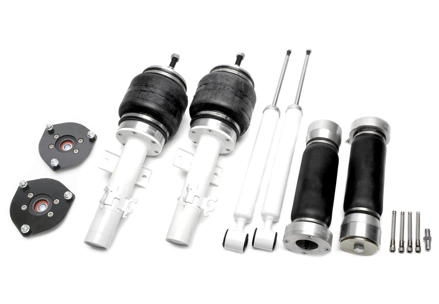 TA Technix Luftfahrwerk mit Airmanagement passend für Audi A2 (8Z)/ Seat Ibiza III (6L)/ Skoda Fabia I-II (6Y/5J)/ VW Fox (5Z), Polo 9N