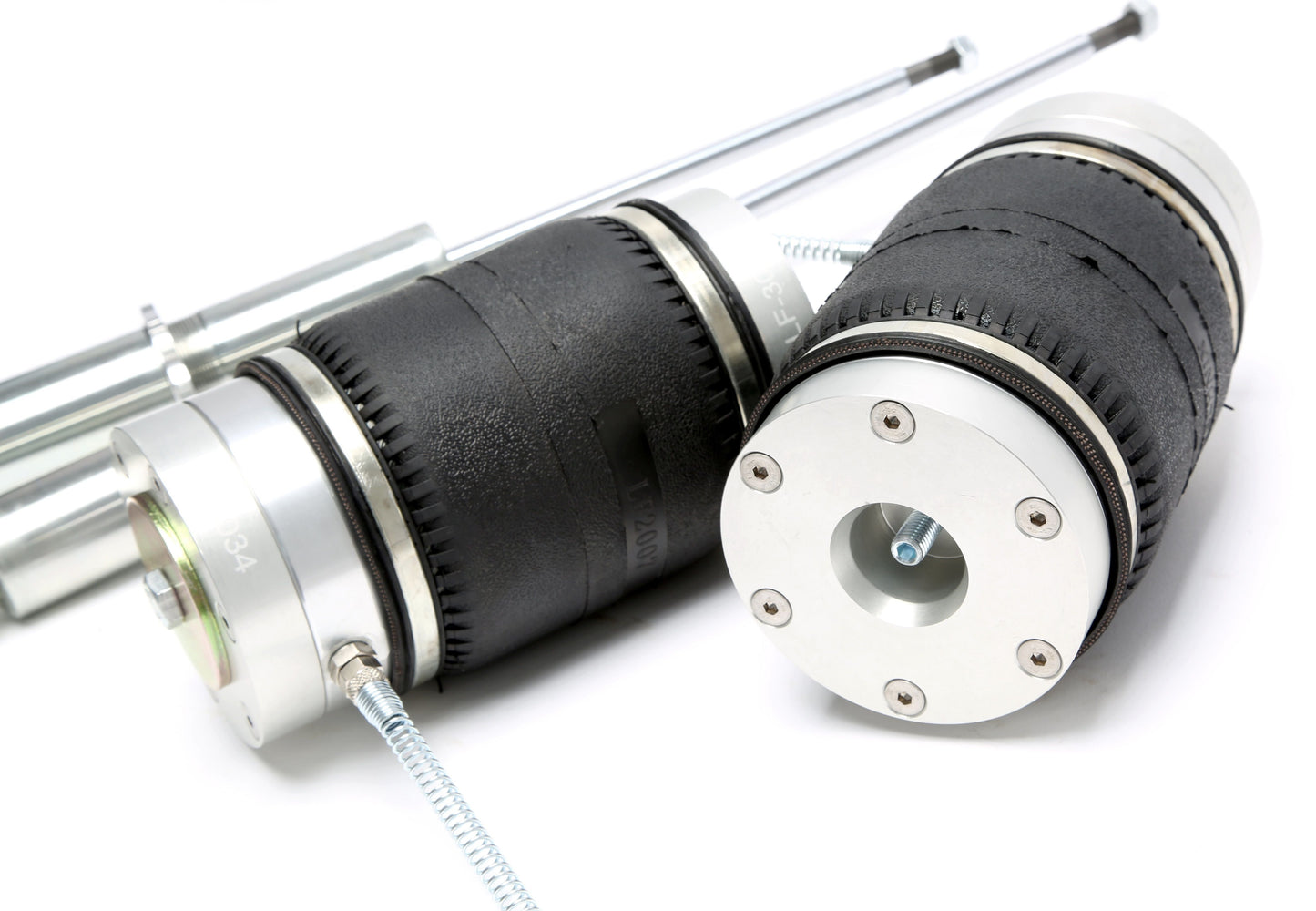 TA Technix Luftdämpfersatz mit Verstellsystem Hinterachse passend für Audi A6 (4B)/ Skoda Superb (3U)/ VW Passat Typ (3B/3BG)