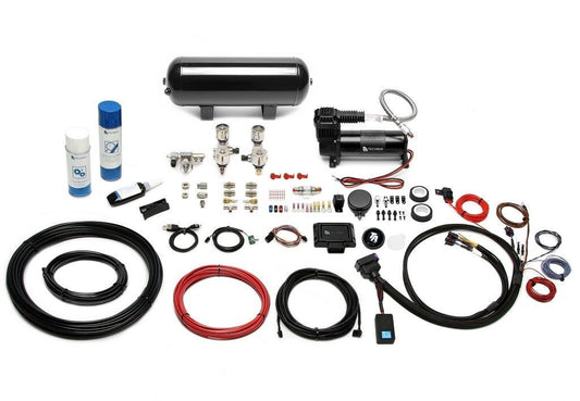 TA Technix härteverstellbares Luftfahrwerk mit Airmanagement passend für VW Caddy III+IV