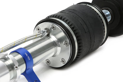 TA Technix Luftdämpfersatz mit Verstellsystem passend für Seat Ibiza V (KJ), VW Polo VI (AW)