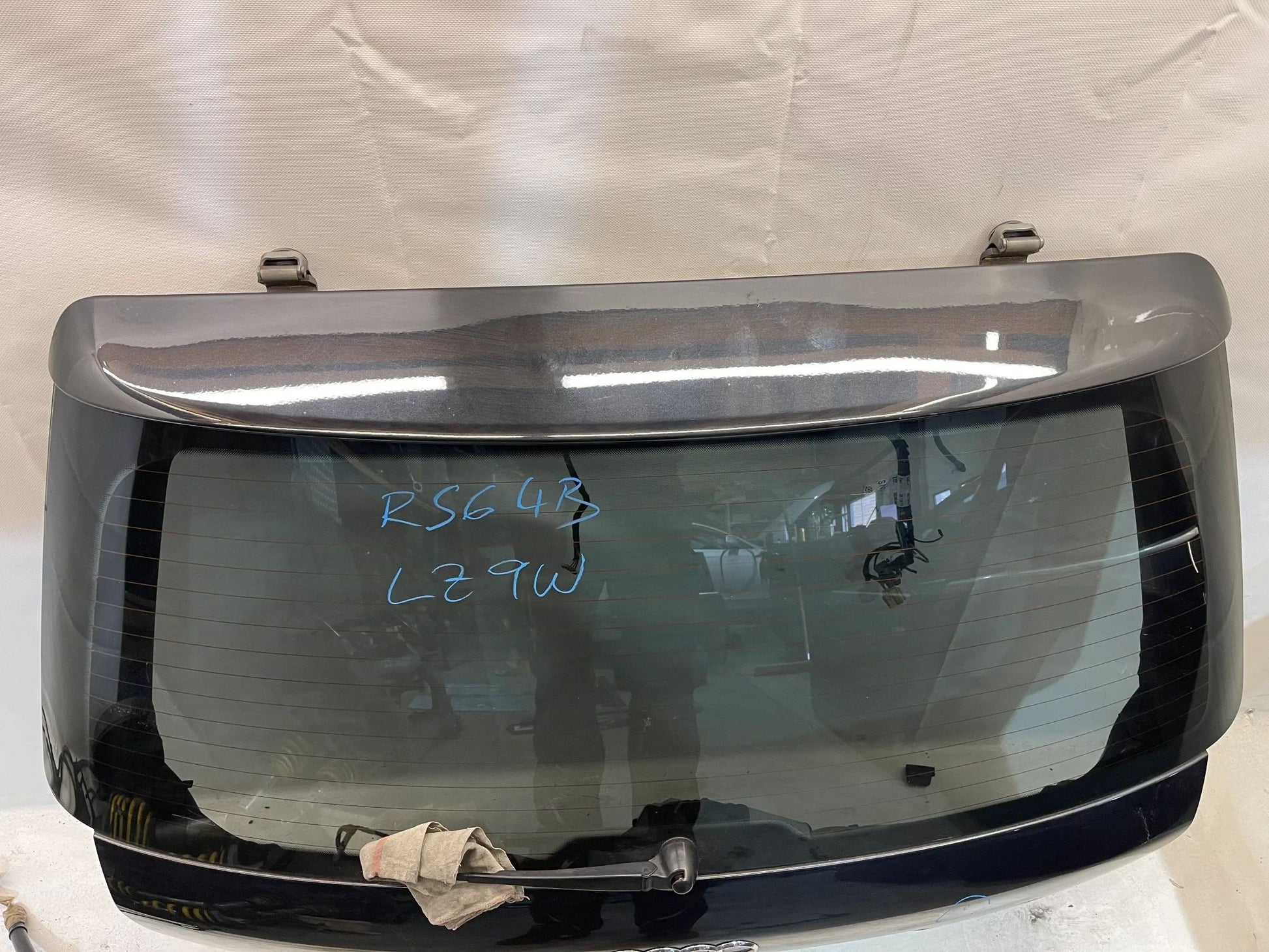 Heckklappe Audi A6 S6 RS6 4B LZ9W Ebonyschwarz  Kofferraumdeckel