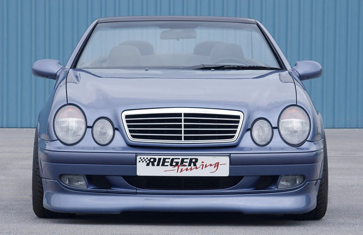 Rieger Spoilerlippe 71001 Elegance Avantgarde 03- CLK (W208) Cabrio Coupe Unterbau ABS