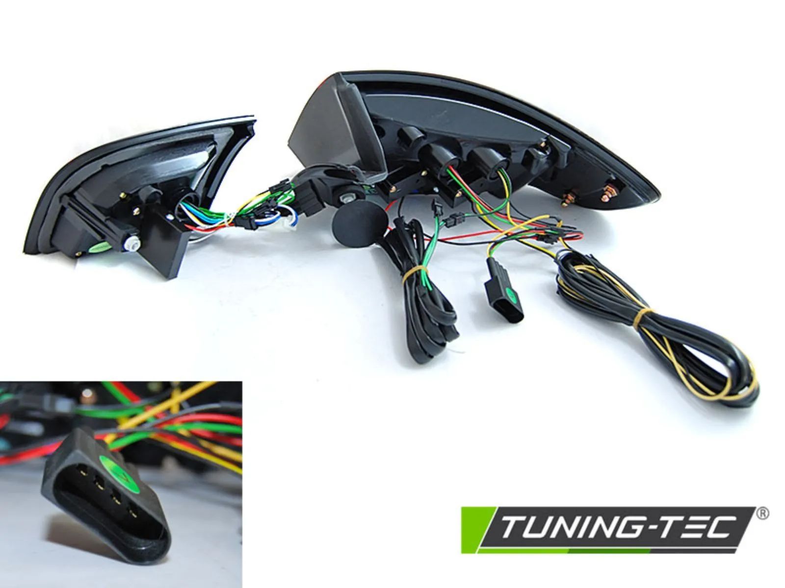 Tuning-Tec Voll LED Lightbar Rückleuchten für Audi A3 8P Sportback 03-08 mit DTS