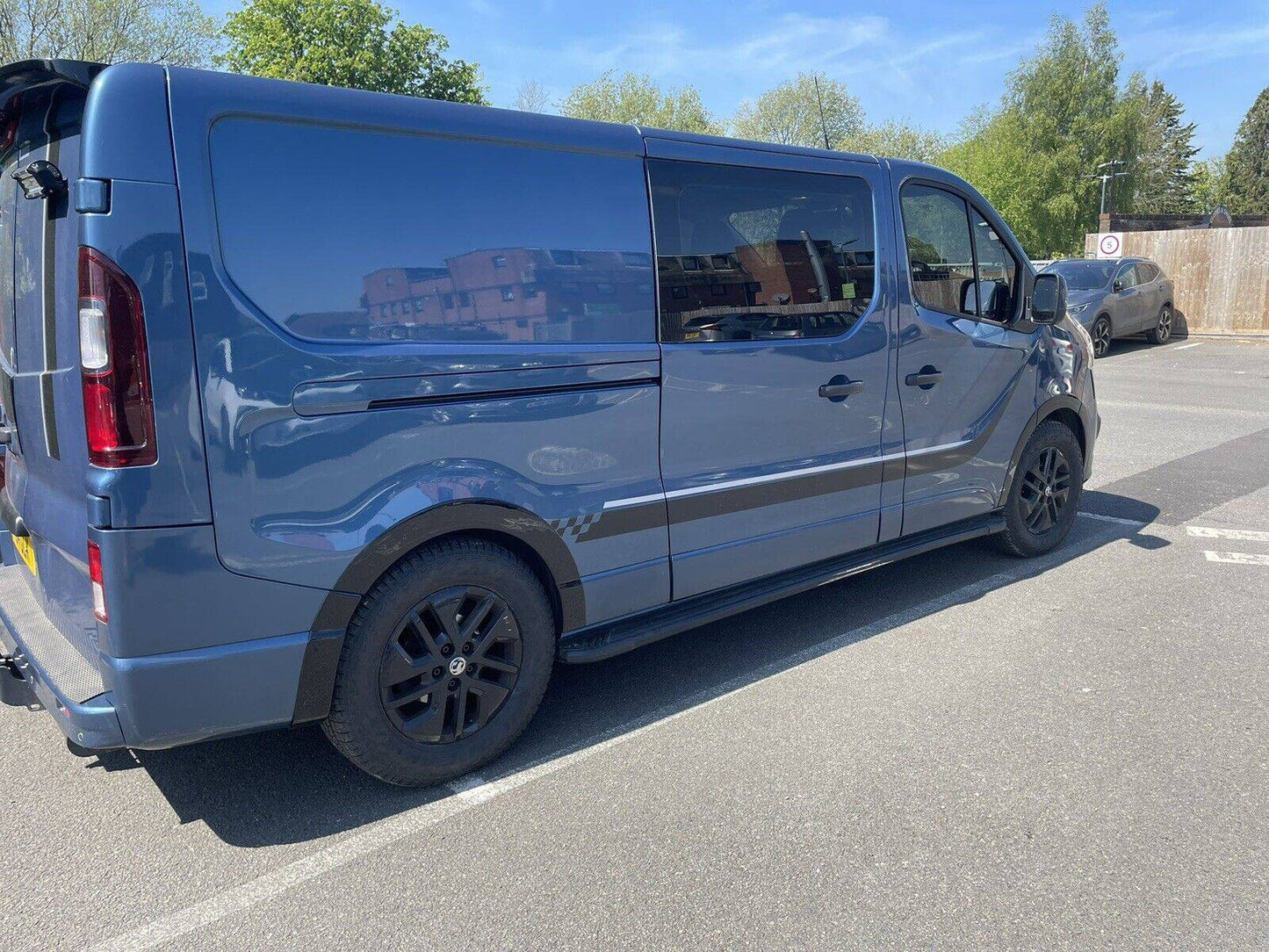Oneway Radlaufleisten RENAULT Trafic X82 2014-2018 v2 mit ABE TÜV