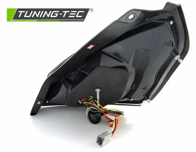Tuning-Tec LED Lightbar Rückleuchten für Ford Fiesta MK7 12-16 chrom mit LED Blinker