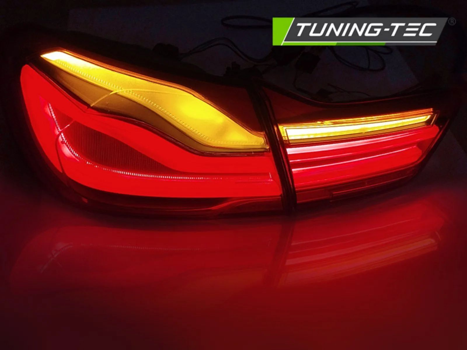 Tuning-Tec VOLL LED Rückleuchten für BMW 4er F32 / F33 / F36 13-19 Rot/Rauch