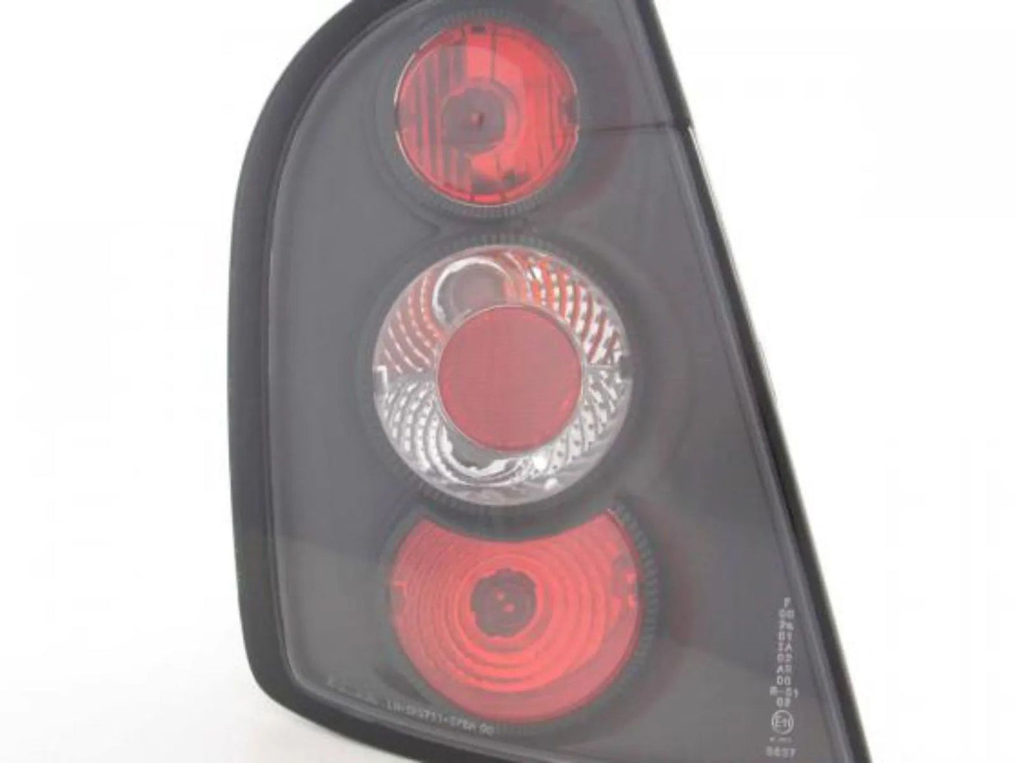 Rückleuchten Set Skoda Fabia Typ 6Y Bj. 97-07 schwarz Klarglas