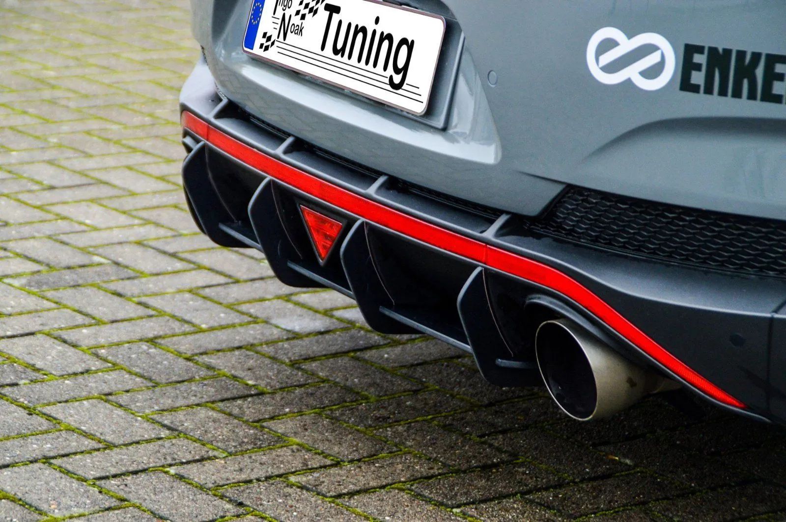 IN Tuning Racing Heckansatz für Hyundai i30 Fastback N-Line ab Bj. 2018