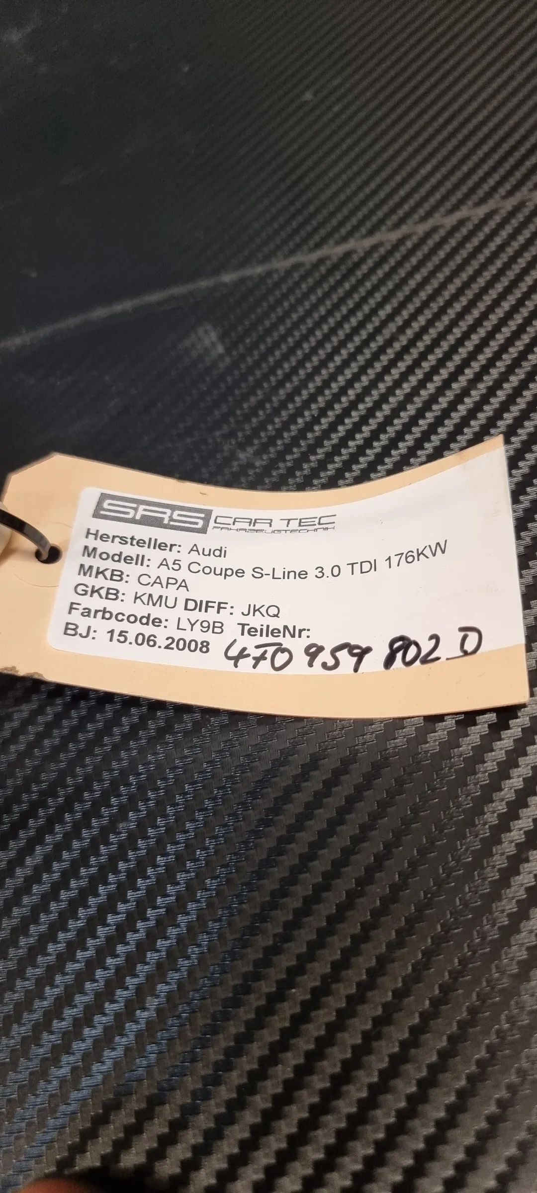 Audi A5 S5 RS5 8T A6 S6 RS6 4F Fensterhebermotor 4F0959802D Fensterheber Motor vorne rechts