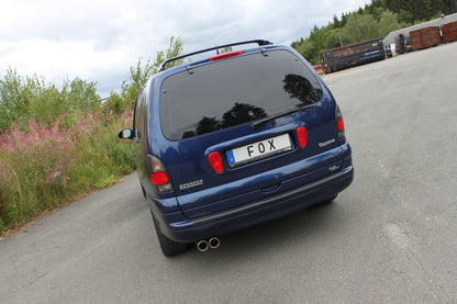 FOX Renault Espace III Endschalldämpfer - 2x80 Typ 12