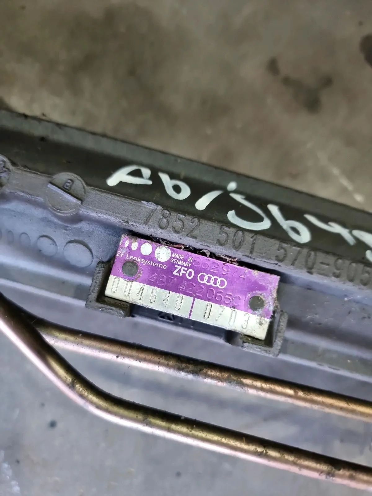 Audi RS6 4B 4.2 Lenkgetriebe 4B7422065C Servolenkung 4B7422052C