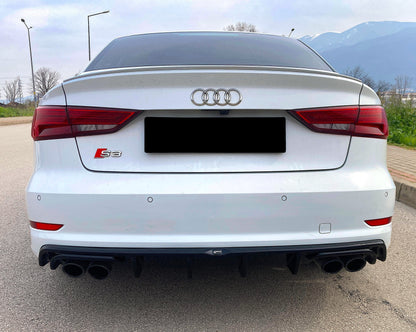 Oneway Heckdiffusor AUDI S3 Limousine 8V 2013-2016