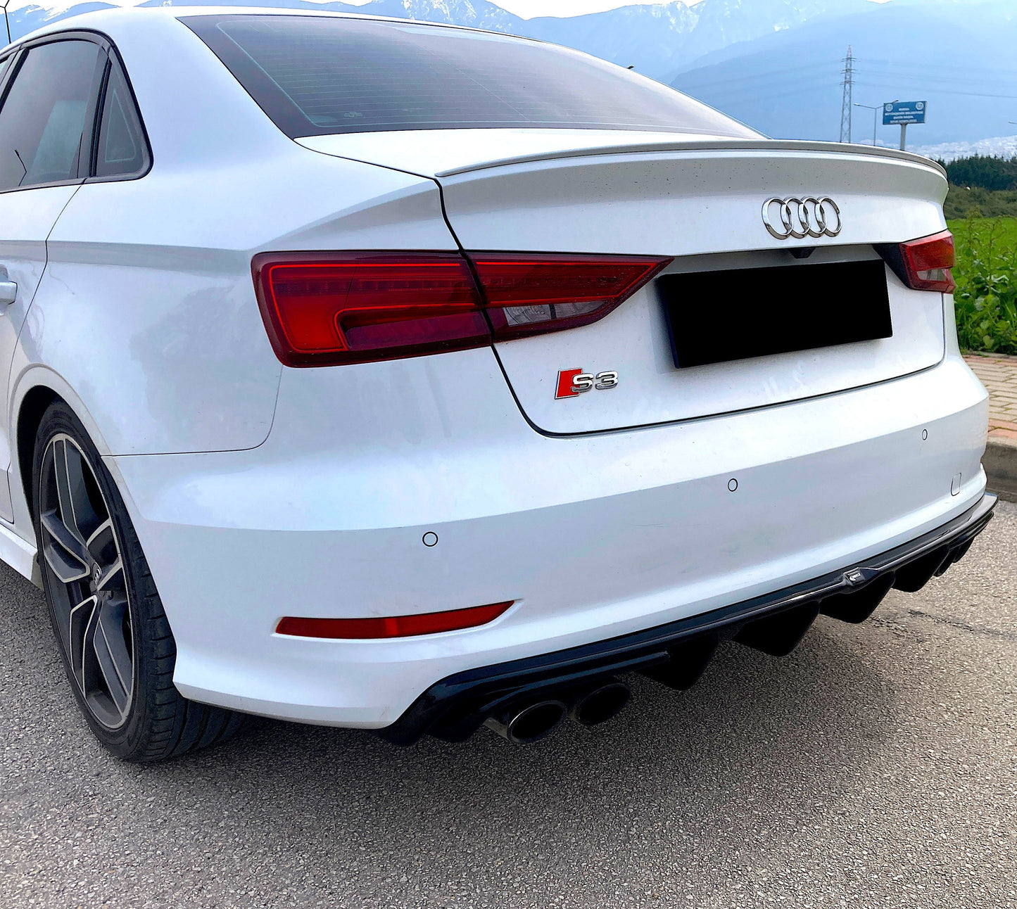 Oneway Heckdiffusor AUDI S3 Limousine 8V 2013-2016