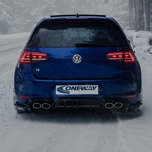 Oneway Heckdiffusor VW Golf MK 7 R 2013-2016
