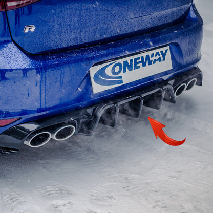 Oneway Heckdiffusor VW Golf MK 7 R 2013-2016
