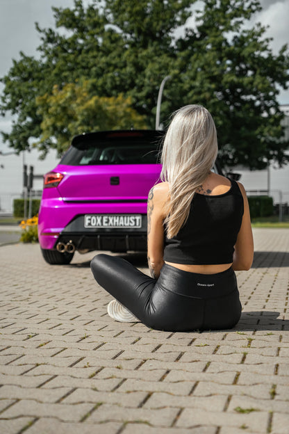 FOX Seat Ibiza V - KJ Endschalldämpfer ohne Abgasklappe - 2x76 Typ 25