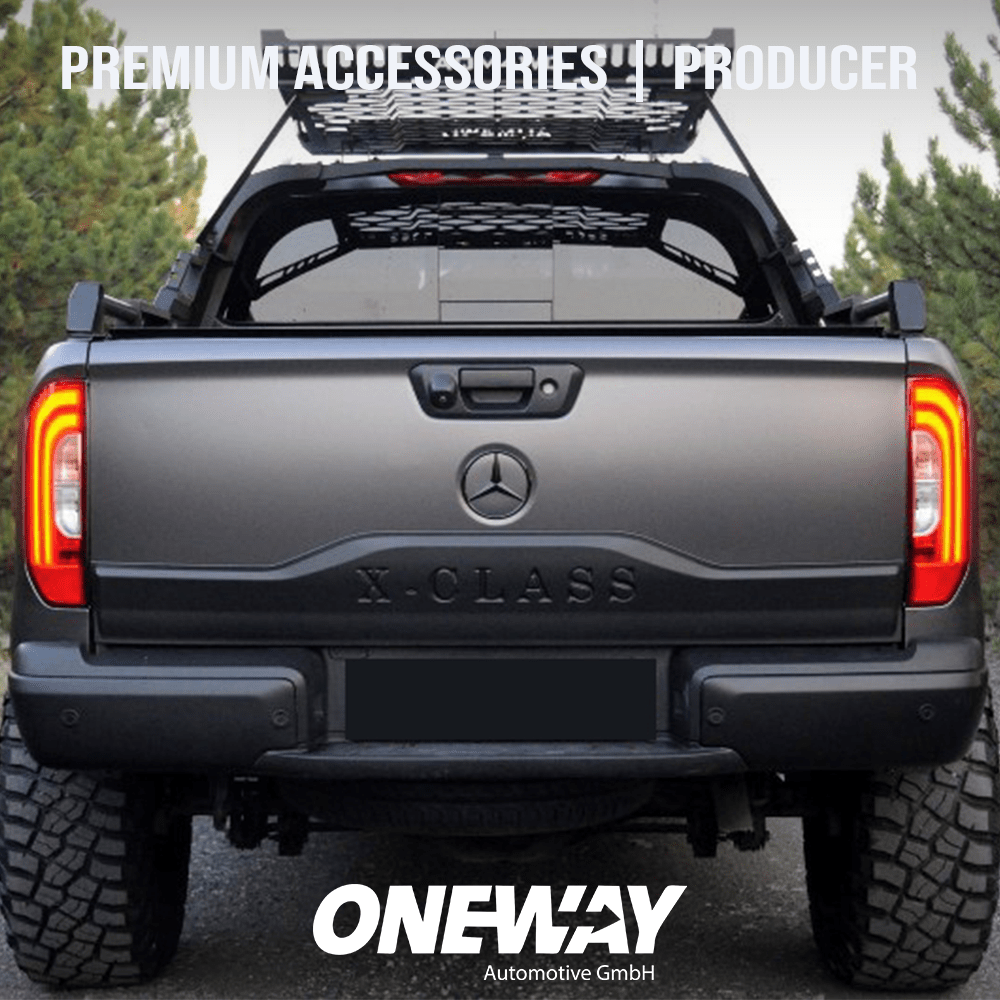 Oneway Heckklappenschutz MERCEDES X-Klasse W470 2017+ V2