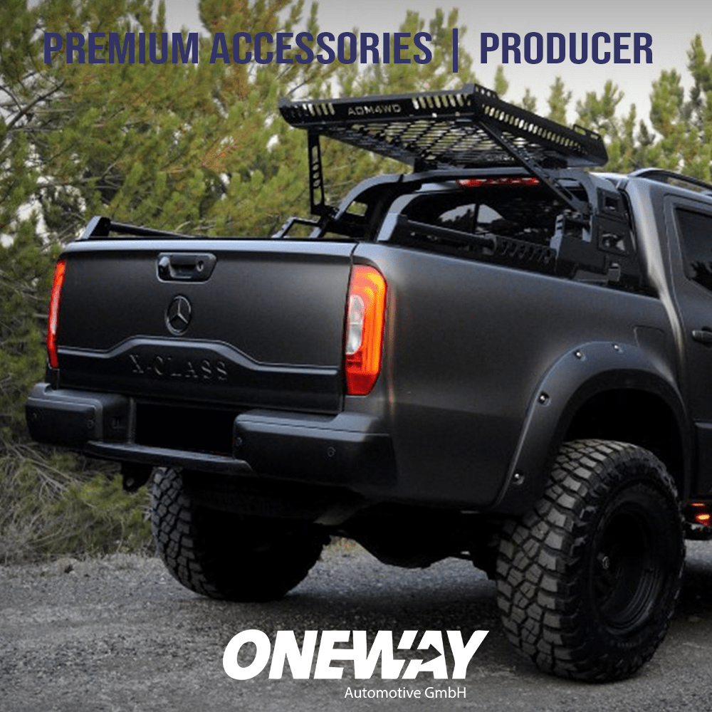 Oneway Heckklappenschutz MERCEDES X-Klasse W470 2017+ V2