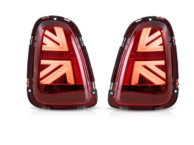 Rückleuchten LED Rot MINI (R56) Schrägheck Cabrio 2006-2013 Union Jack Design