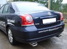 FOX Toyota Avensis T25 - Limousine Endschalldämpfer rechts/links - 160x80 Typ 53 rechts/links