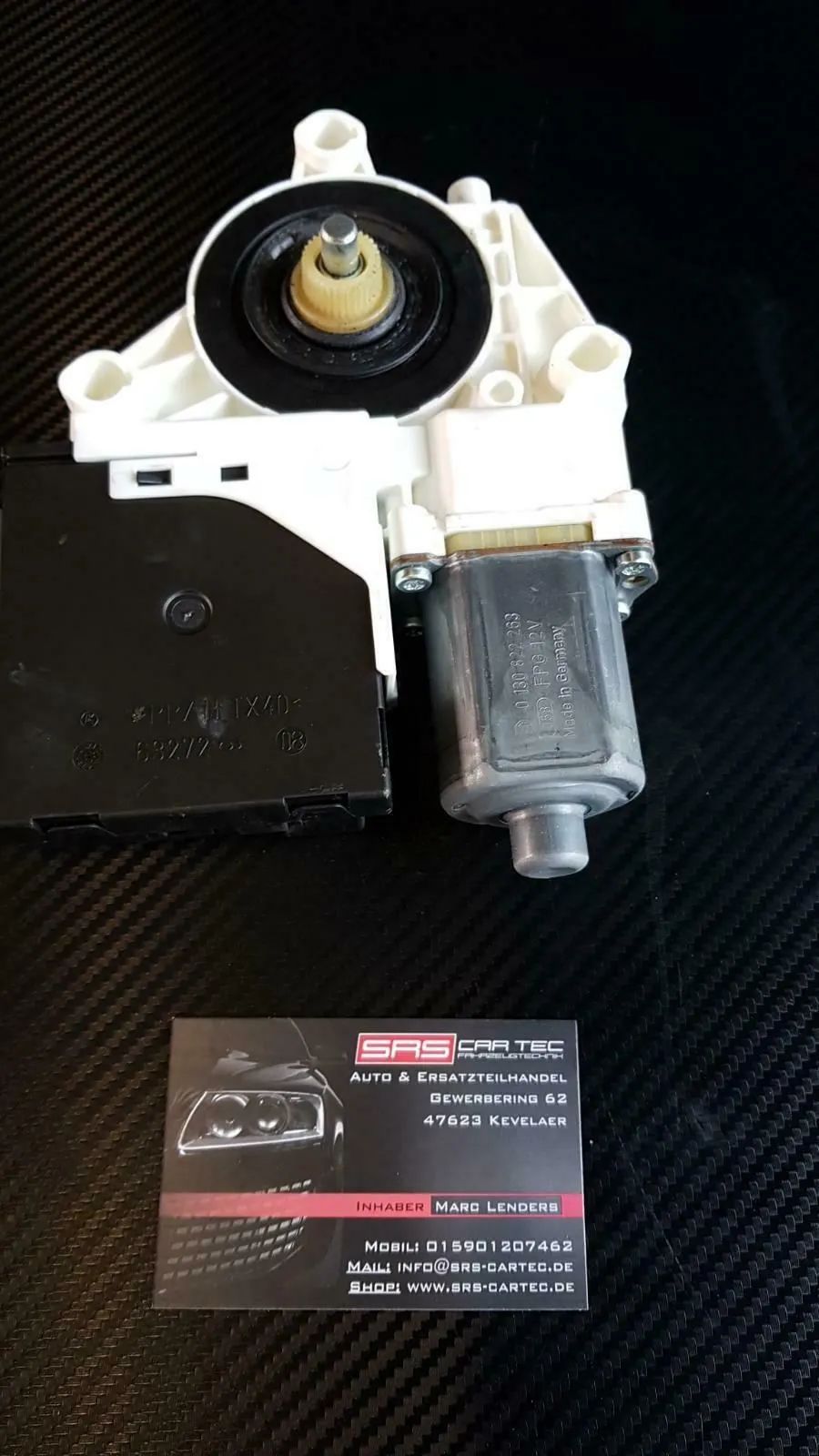 Türsteuergerät Fensterhebermotor HR 8P4959802D Audi A3 S3 8P