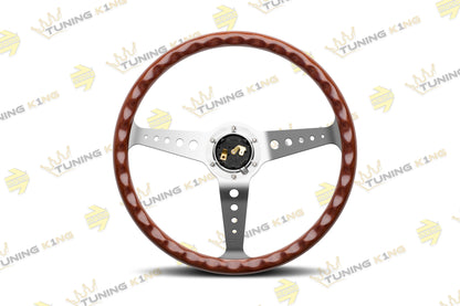 MOMO Lenkrad California 360mm Mahagoni SET