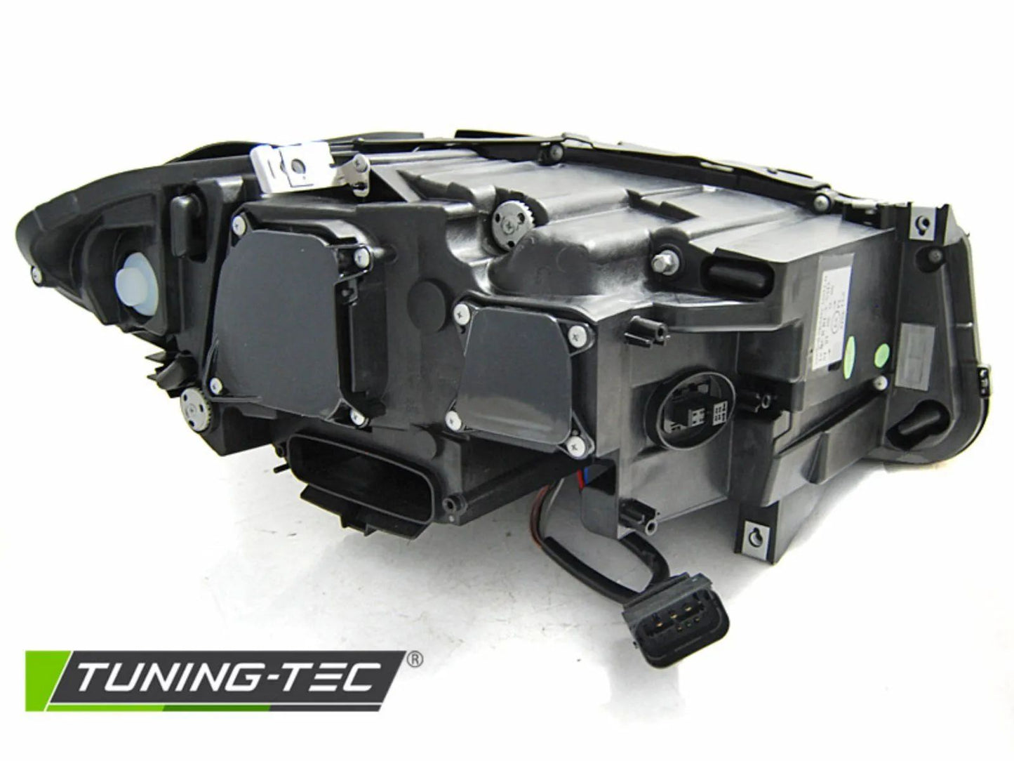 Tuning-Tec Xenon LED Tagfahrlicht Angel Eyes Scheinwerfer BMW 5er F10/F11 10-13 schwarz mit dynamischem LED Blinker