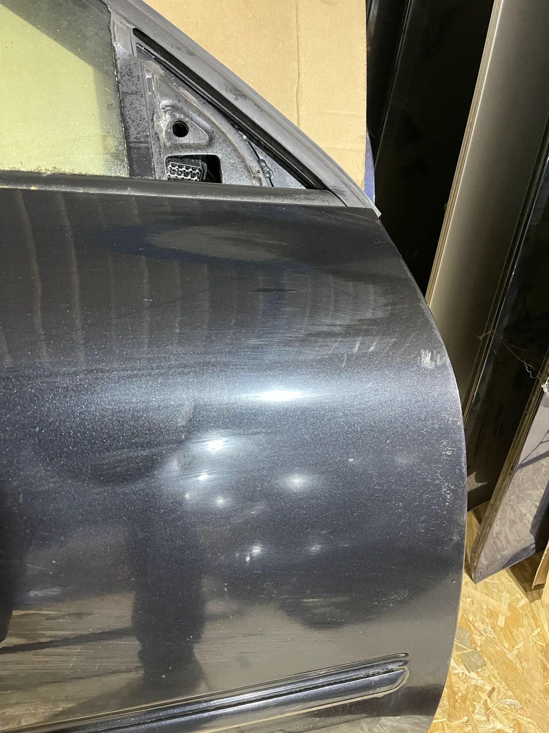 Original Audi A3 S3 8L Türe Vorne Rechts LZ9W Ebony schwarz Tür
