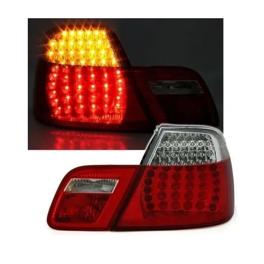 Heckleuchten LED Rot Klar passend für BMW 3er (E46) Coupe Facelift 2003-2006