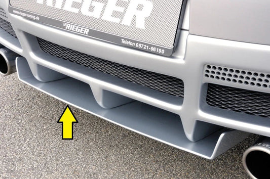 VW Golf 5 Rieger Diffusor 00059314 für Heckschürzenansatz 59326/7/8 ABS