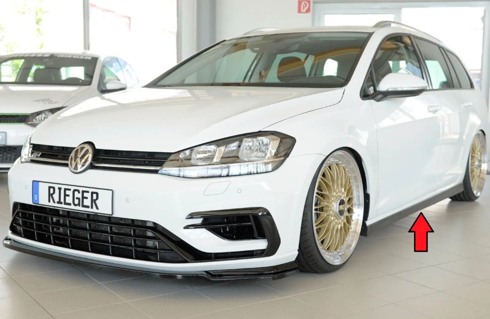 Seat Leon ST Golf 7 GTI GTD Rieger Seitenschweller XS 00059598 rechts ABS