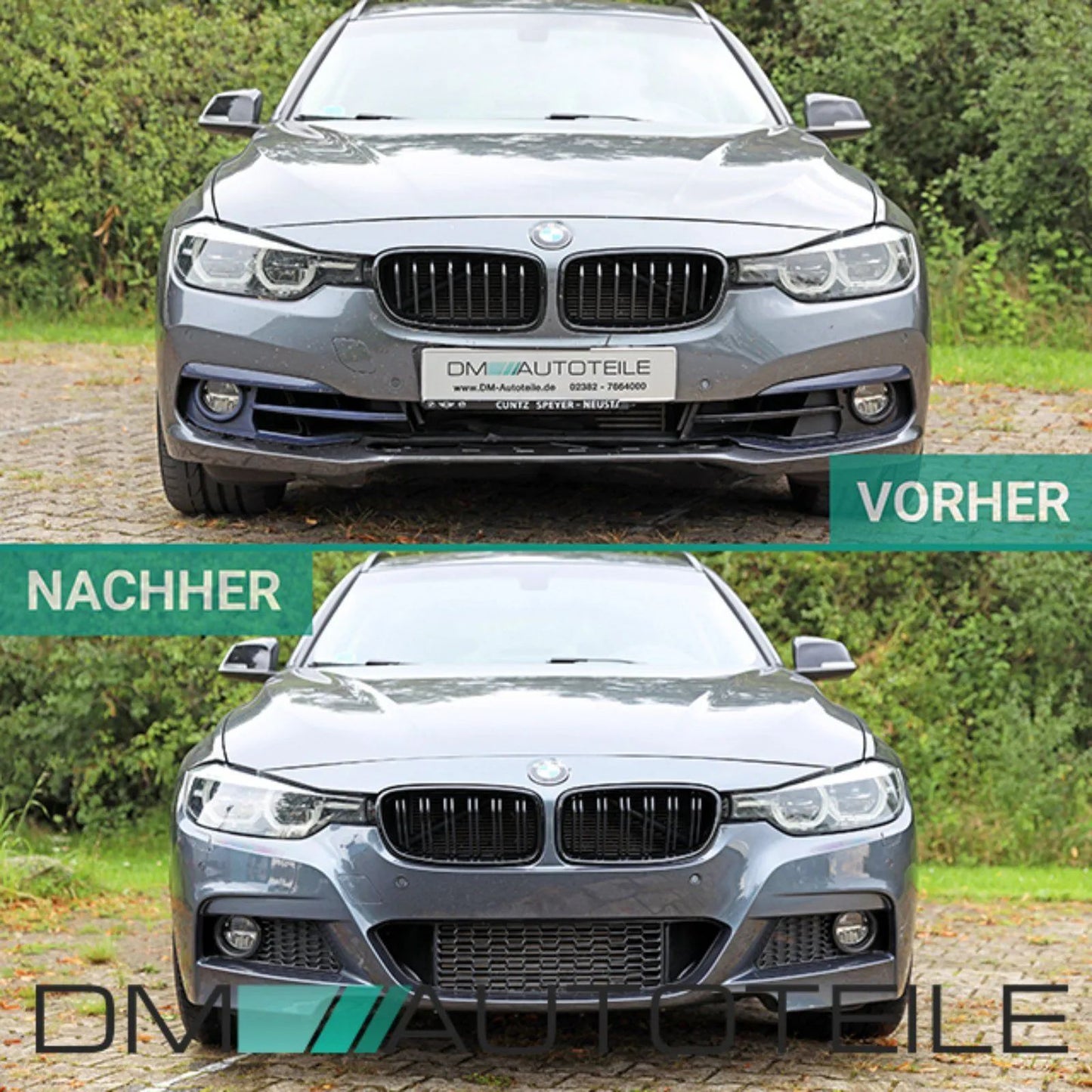 Sport Front Stoßstange 1545 SRA/PDC BMW 3er F30 F31 Serie & M-Paket 11-17