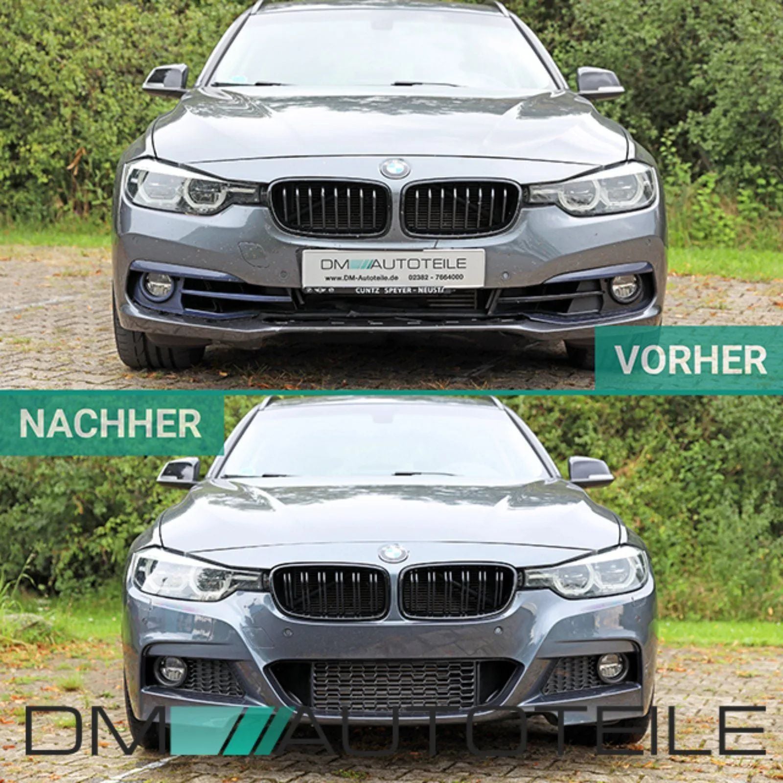 Sport Front Stoßstange 1545 SRA/PDC BMW 3er F30 F31 Serie & M-Paket 11-17