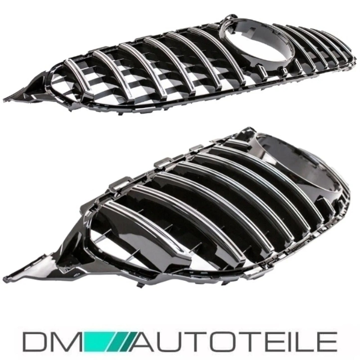 Sport-Panamerica GT Kühlergrill Mercedes C-Klasse W205 14-18 360°