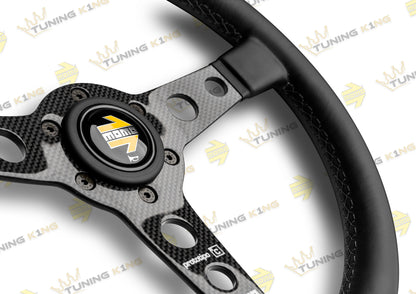 MOMO Lenkrad Prototipo Carbon 6C 350mm Glattleder