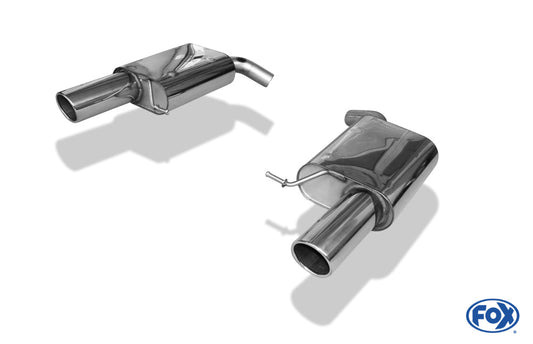 FOX VW Passat 3C 4-Motion - 3,2l Endschalldämpfer rechts/links - 1x100 Typ 16 rechts/links