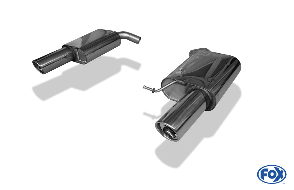 FOX VW Passat 3C 4-Motion - 3,2l Endschalldämpfer rechts/links - 1x100 Typ 17 rechts/links