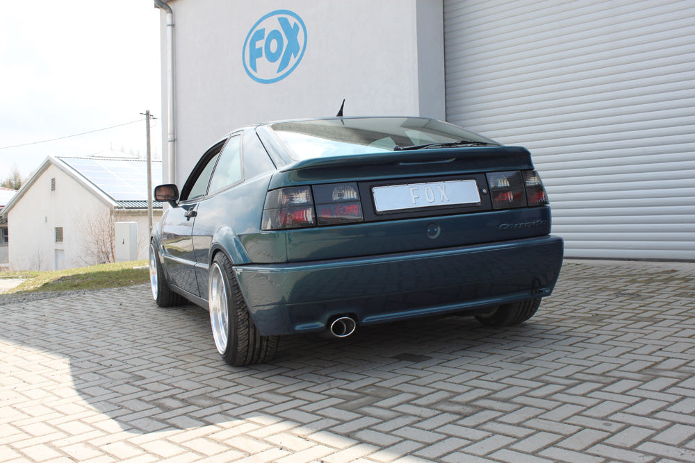 FOX VW Corrado 16V/ VR6 Endschalldämpfer - 115x85 Typ 44