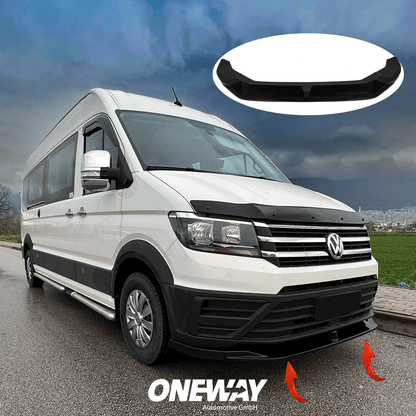 Oneway Frontspoiler VW Crafter MK2 2017+ / MAN TGE MK1 Vorfacelift 2017+ Version 2 mit ABE TÜV